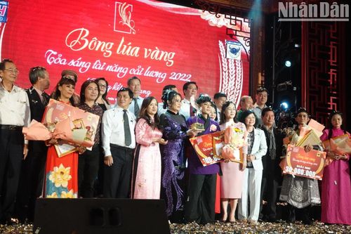 Thí sinh Nguyễn Thành Trường trở thành quán quân Bông lúa vàng 2022