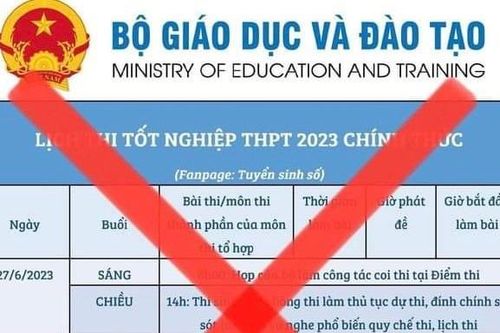 Web giả mạo Bộ Giáo dục đào tạo: Chuyển hồ sơ cho công an điều tra xử lý