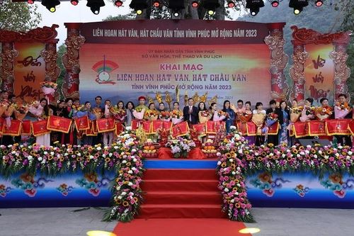 Liên hoan Hát văn, hát Chầu văn tỉnh Vĩnh Phúc mở rộng năm 2023