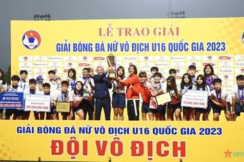 U16 Phong Phú Hà Nam vô địch giải nữ quốc gia