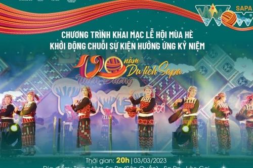 Sa Pa khai mạc 'Lễ hội mùa hè 2023' hướng tới Kỷ niệm 120 năm du lịch Sa Pa