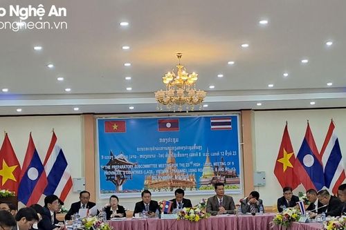 Nghe An attends the preparatory meeting of 9 provinces from 3 countries (Vietnam - Laos - Thailand)