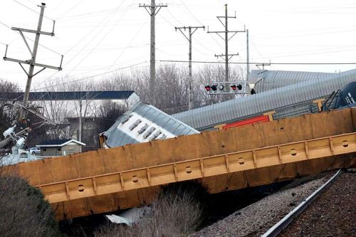 Mỹ: Thêm một tàu chở hàng của Norfolk Southern bị trật bánh