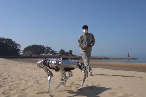 Nhóm nhà khoa học Hàn Quốc phát triển Robot bốn chân linh hoạt và năng động