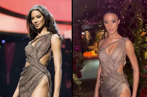 Á hậu 2 Miss Universe diện lại outfit từng gây viral khắp cõi mạng nhưng lại khiến netizen 'cụt hứng'