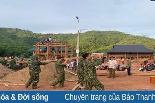 Ấm tình quân dân nơi biên giới