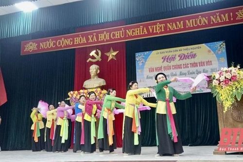 Thiệu Hóa phát triển văn hóa gắn với xây dựng nông thôn mới