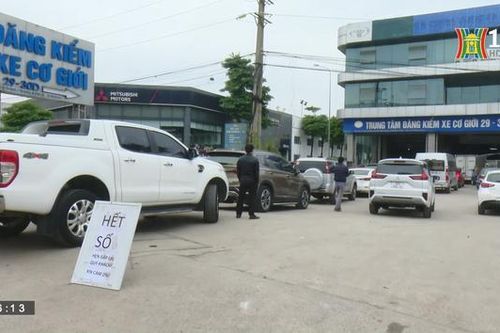 Hà Nội chỉ còn 10 trung tâm đăng kiểm hoạt động