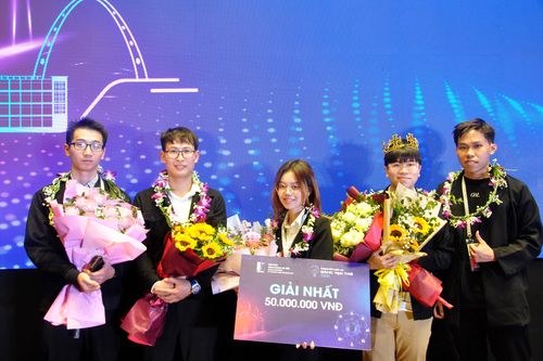 'Tàu tự hành thông minh' giành giải Nhất Sáng tạo trẻ Bách Khoa 2022