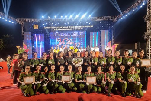 Hội Phụ nữ Công an Hà Nội giành giải cao tại cuộc thi 'Tự hào nữ chiến sĩ CAND'