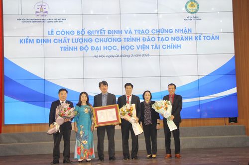 Ngành Kế toán Học viện Tài chính đạt kiểm định chất lượng