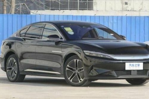 Mẫu xe điện BYD Han 2023 lộ diện trước ngày ra mắt