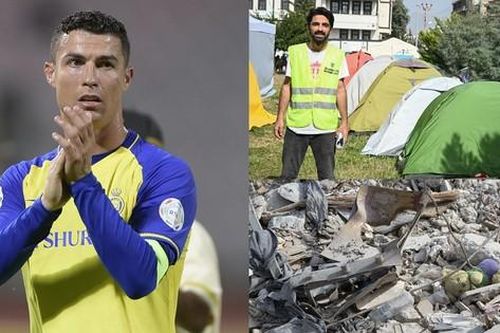Ronaldo gửi một máy bay nhu yếu phẩm ủng hộ nạn nhân động đất
