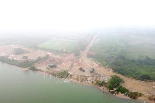 Quảng Trị: Người dân bức xúc về khai thác, tập kết cát trái phép vùng giáp ranh