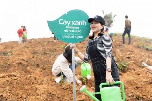 Viettel trồng 5000 cây xanh trong chương trình The Green way – Hành trình xanh