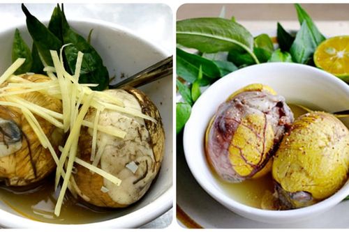 Một tuần nên ăn mấy quả trứng vịt lộn?