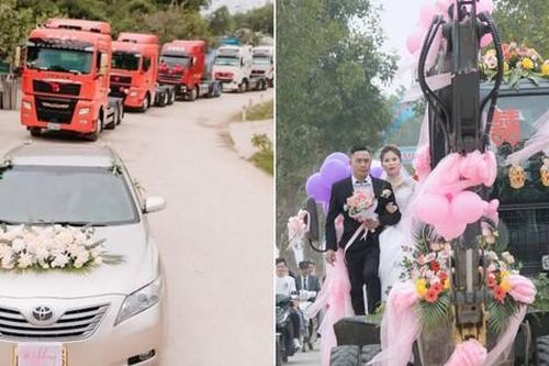 Màn rước dâu độc, lạ gây 'bão mạng' ở Việt Nam
