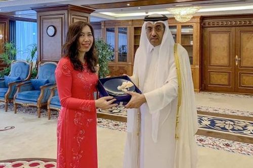 Thứ trưởng Bộ Ngoại giao Lê Thị Thu Hằng thăm và làm việc tại Qatar