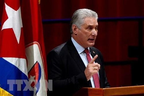 Chủ tịch Cuba Miguel Díaz-Canel tiếp CEO Tập đoàn dầu khí Rosneft