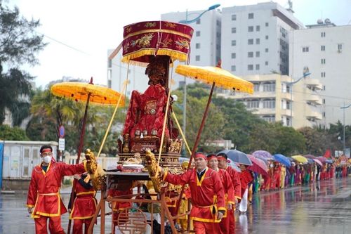 Lễ cầu phúc đền Độc Cước: Mong tôm cá đầy khoang, mùa màng thắng lợi