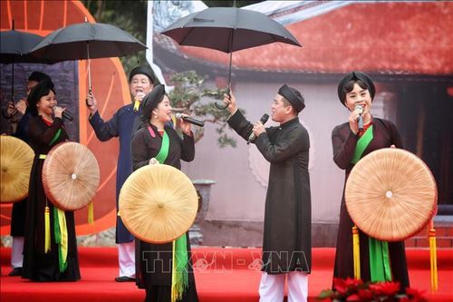 Bắc Giang: Khai hội chùa Bổ Đà và Liên hoan dân ca Quan họ năm 2023