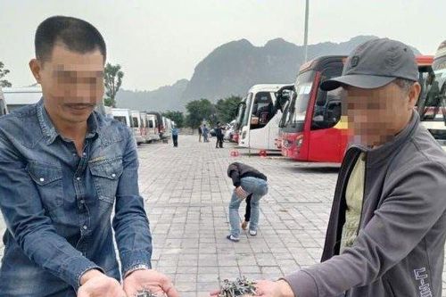 Xôn xao hình ảnh đinh vít vứt ở bãi đỗ xe chùa Tam Chúc, công an xác định nguyên nhân