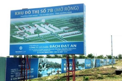 Quảng Nam thông tin về các dự án 'bán lúa non' tại Điện Bàn