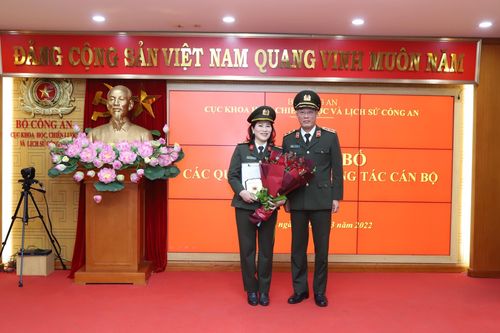 Người nữ chiến sỹ công an có tâm hồn nghệ sỹ