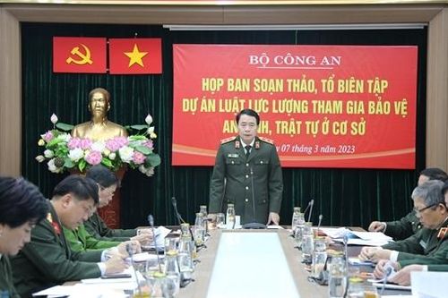 Thể hiện rõ sự cần thiết ban hành Luật Lực lượng tham gia bảo vệ an ninh, trật tự ở cơ sở