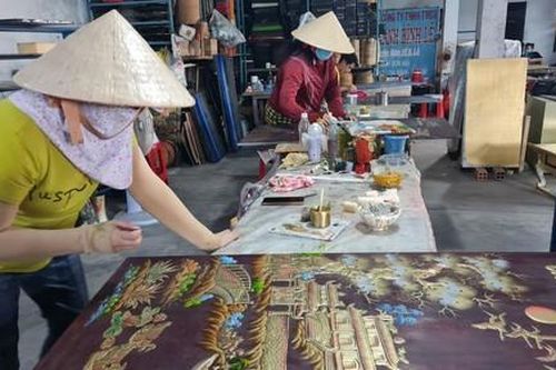 Khôi phục làng sơn mài Tương Bình Hiệp