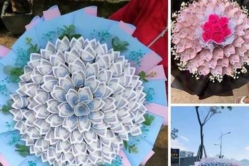 Sử dụng 'bó hoa tiền' làm quà, coi chừng vi phạm pháp luật