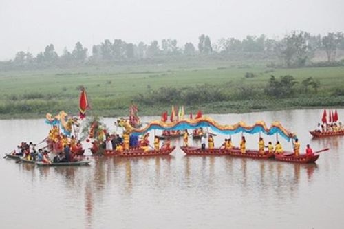 Sáng 10-3: Cấm luồng giao thông trên sông Hồng đoạn qua Yên Sở phục vụ lễ rước nước
