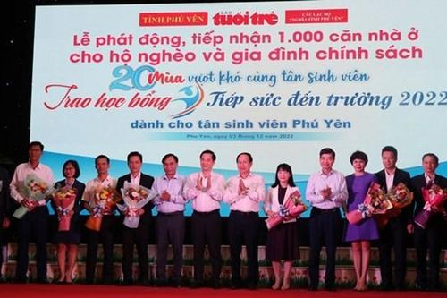 Phú Yên: Xây 450 căn nhà Đại đoàn kết cho các hộ nghèo, gia đình chính sách