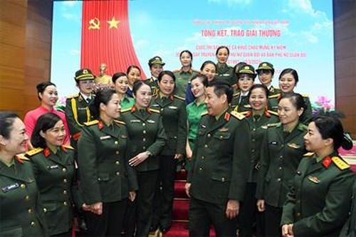 Phụ nữ Quân đội phát huy truyền thống, đoàn kết, sáng tạo, nỗ lực phấn đấu xứng danh 'Bộ đội Cụ Hồ' thời kỳ mới
