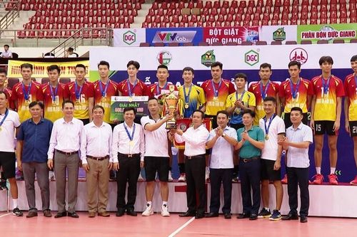 Vòng 1 giải bóng chuyền quốc gia 2023: Đội nào sẽ chiếm đỉnh bảng B tại Gia Lâm?