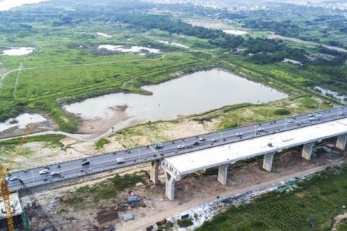 Nước rút tiến độ thực hiện cầu Vĩnh Tuy giai đoạn 2