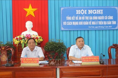 Trà Vinh: Trên 1.800 gia đình có công với cách mạng được hỗ trợ nhà ở