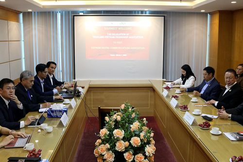 Hội Truyền thông số VN làm việc với Hội đồng Thương mại Thái Lan, Hội Hữu nghị Thái Lan-Việt Nam