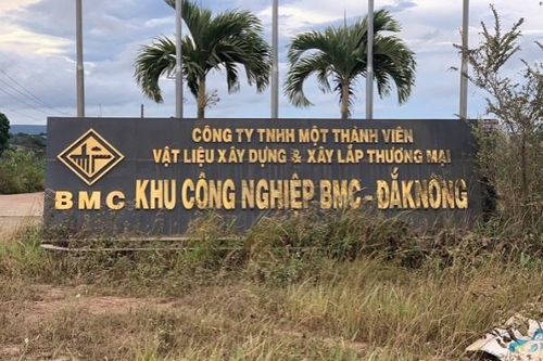 Đắk Nông: Ngừng hoạt động một phần Cụm công nghiệp BMC