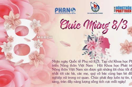 Tạp chí điện tử Văn hóa và Phát triển chúc mừng ngày 8-3