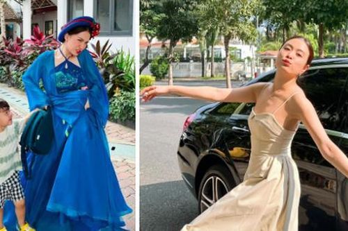Sao Việt 8/3: Xuân Hinh giặt đồ, 'Thị Mầu' Hòa Minzy đối lập với Hoàng Thùy Linh