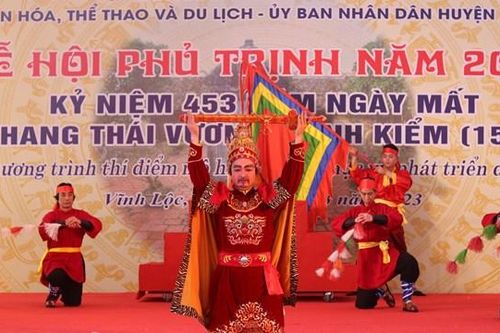 Lễ kỷ niệm 453 năm ngày mất của Minh Khang Thái Vương Trịnh Kiểm