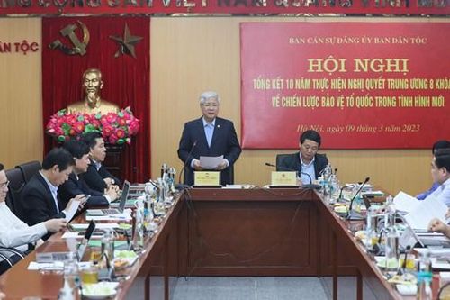 Ủy ban Dân tộc tổng kết 10 năm thực hiện Nghị quyết Trung ương 8 (khóa XI)