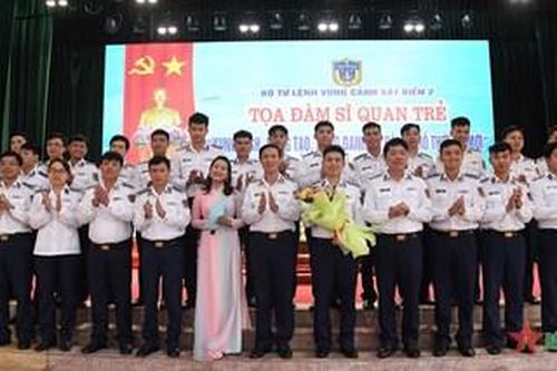 Sĩ quan trẻ Vùng Cảnh sát biển 2: 'Xung kích, sáng tạo, xứng danh Bộ đội Cụ Hồ thời kỳ mới'