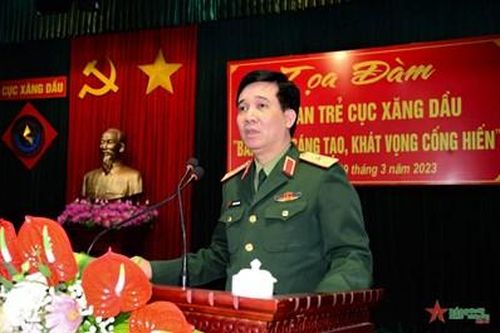 Sĩ quan trẻ Cục Xăng dầu tọa đàm về 'Bản lĩnh, sáng tạo, khát vọng cống hiến'