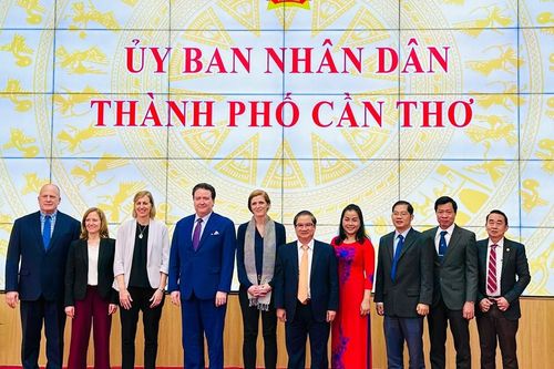 USAID kỳ vọng hợp tác với TP Cần Thơ về cải thiện môi trường, ứng phó biến đổi khí hậu