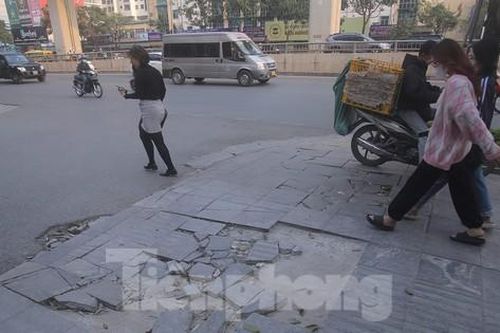 Thanh tra, kiểm tra dự án lát đá vỉa hè tại Hà Nội