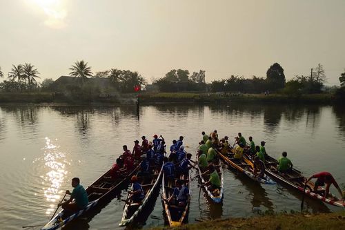 Đua ghe trong lễ chạp làng, một người đàn ông bị đuối nước