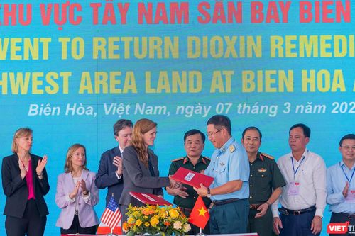 Hoa Kỳ công bố tài trợ thêm 73 triệu USD cho dự án xử lý dioxin tại sân bay Biên Hòa
