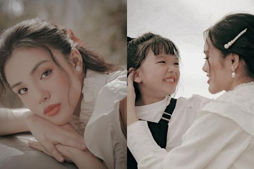 Yeye Nhật Hạ lần đầu công khai con gái 5 tuổi, tiết lộ từng sợ không đóng phim được nữa vì quá béo